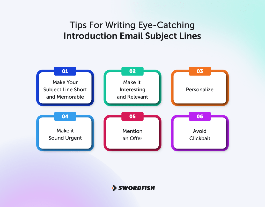 55 Introduction Email Subject Line for Irresistible Intros Swordfish