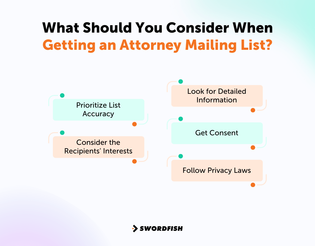 Attorney Email List Step into the Legal Industry Effectively Swordfish