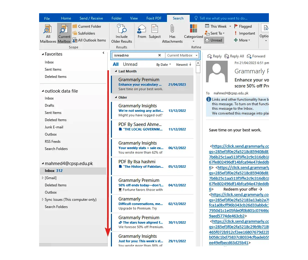 How to Find Unread Emails in Outlook [Guide for Outlook Users] Swordfish