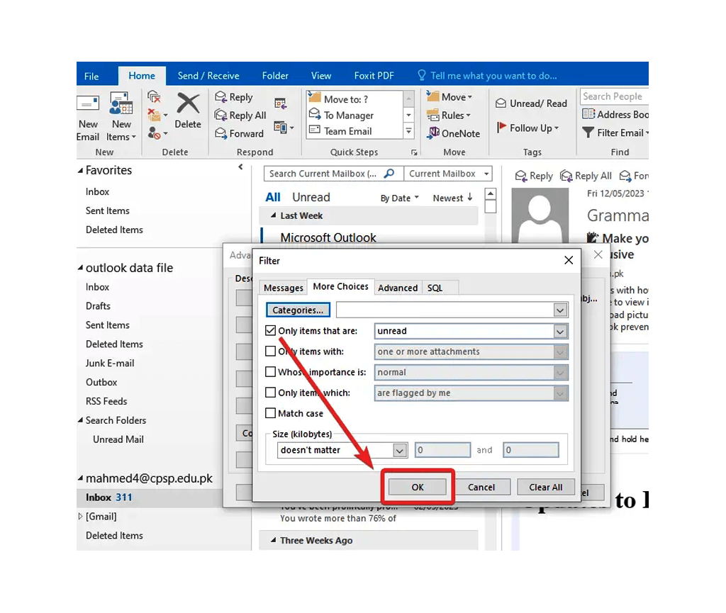How to Find Unread Emails in Outlook [Guide for Outlook Users] Swordfish