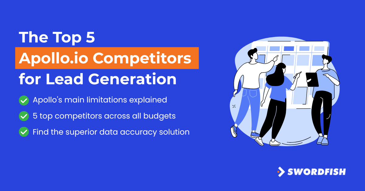The Top 5 Apollo.io Competitors for Lead Generation