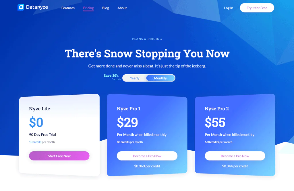 Datanyze-Pricing