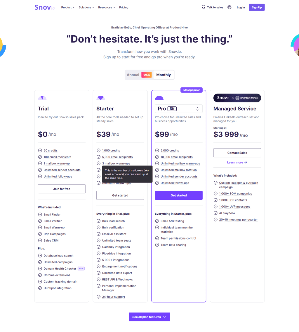 Snov-io-Pricing