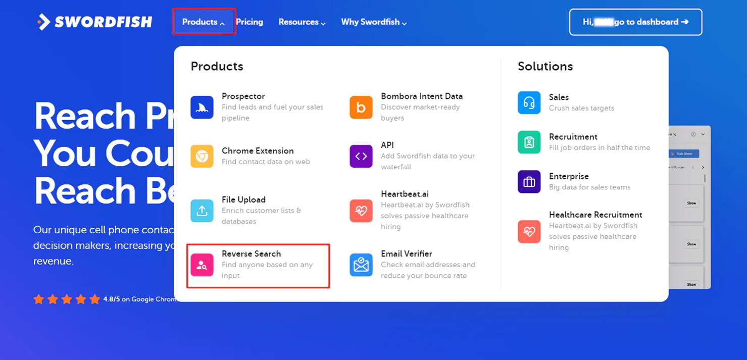 Swordfish-AI-Reverse-Search