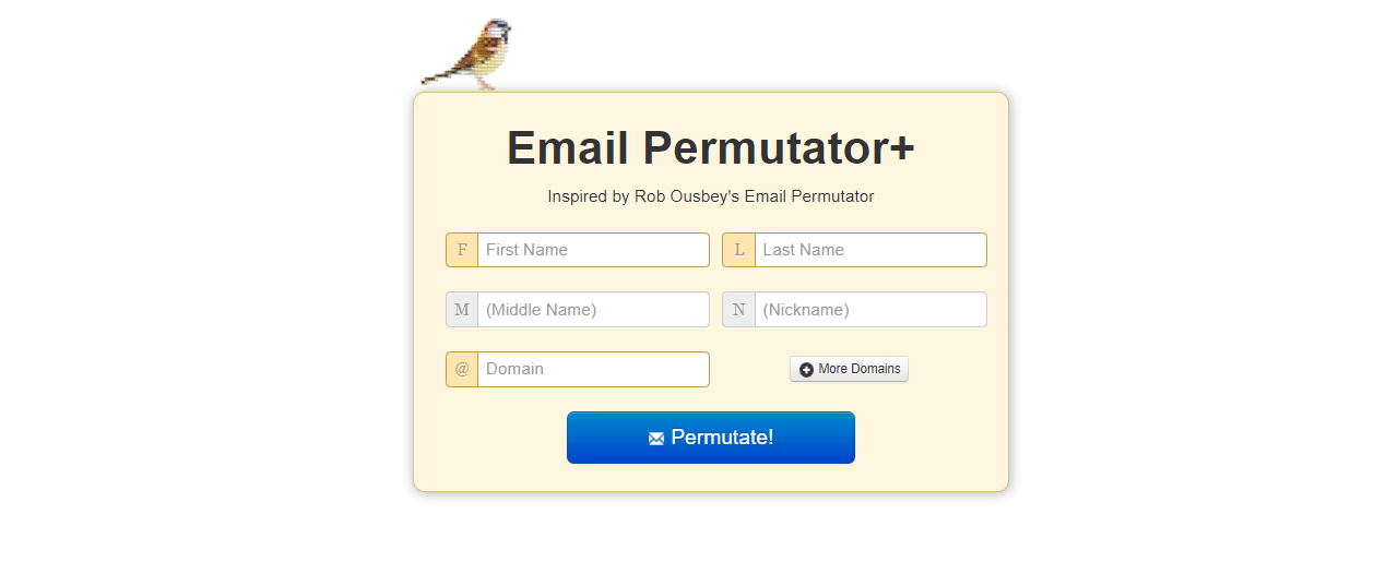 Email Permutator