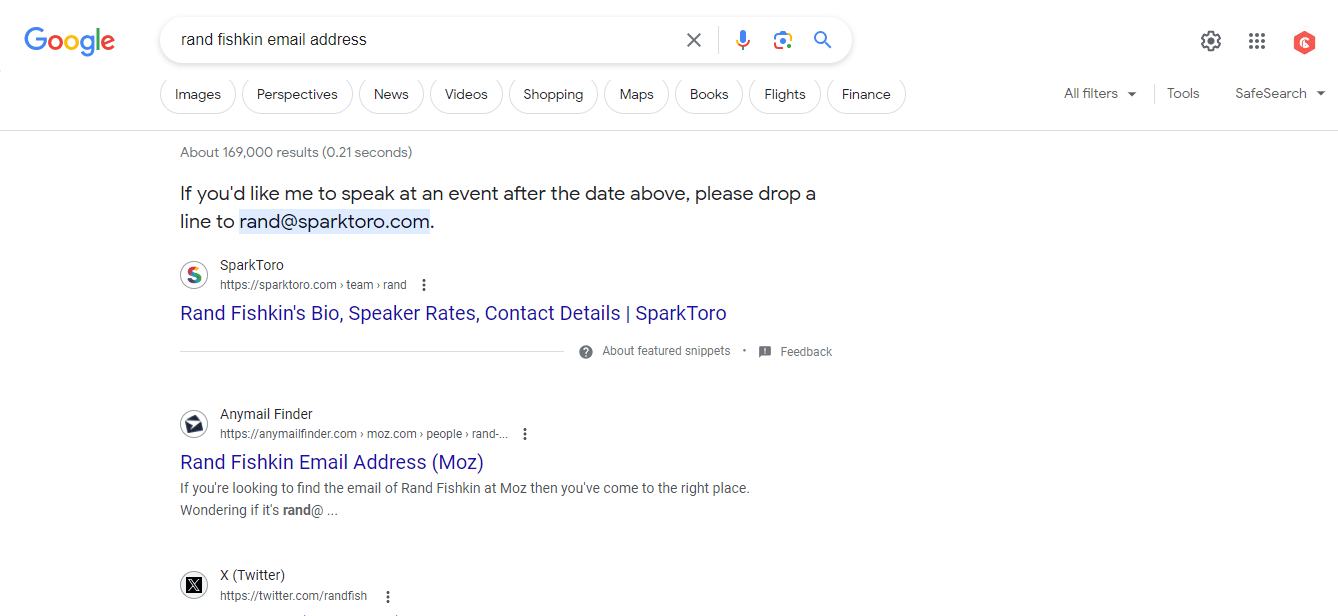 Google and Search Operators