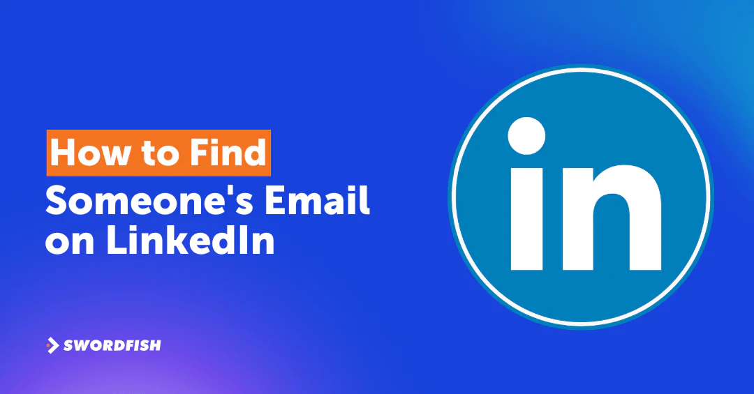 how to find someone's email on LinkedIn 