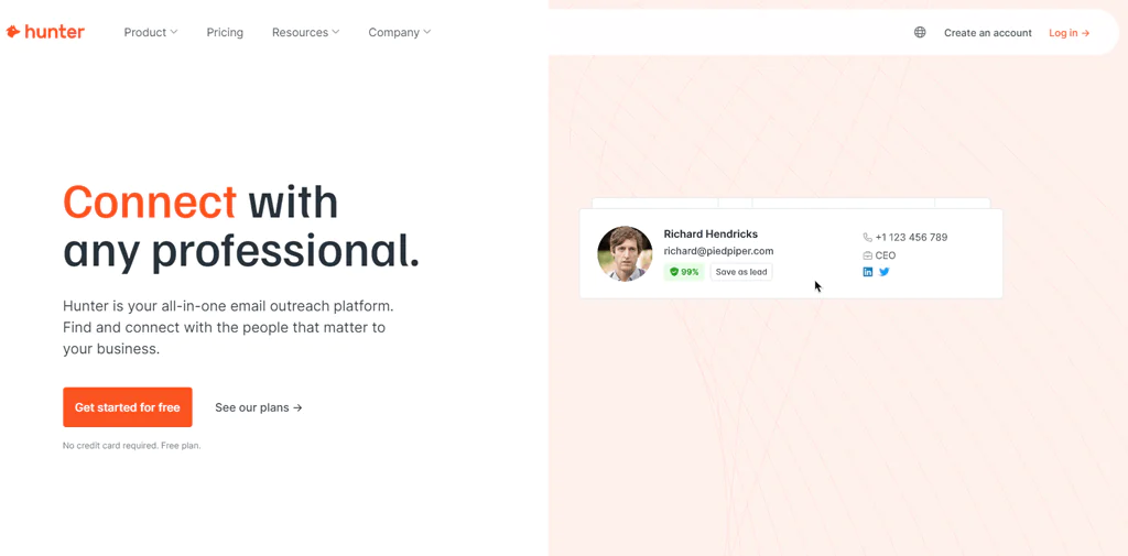 Hunter.io 