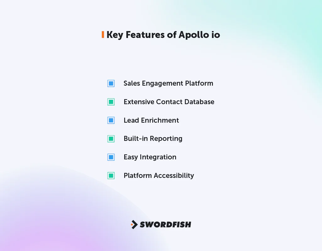 Key Features of Apollo.io