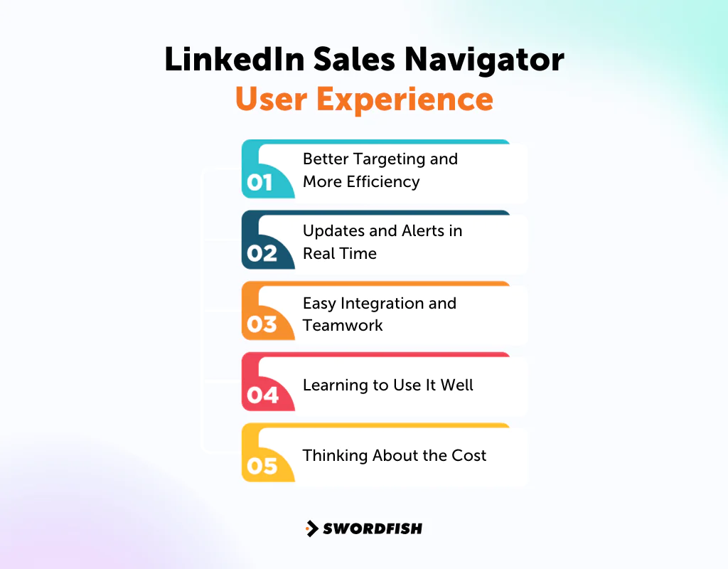 LinkedIn Sales Navigator User Experience