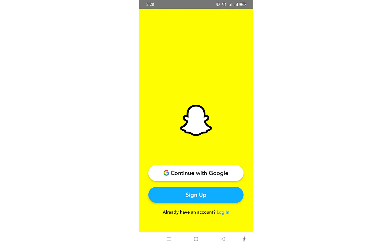 Open Snapchat