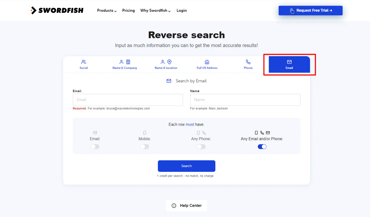 Reverse Search