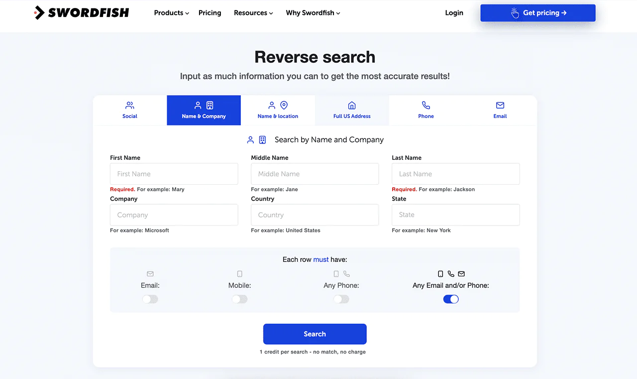 Swordfish-AI-Reverse-Search