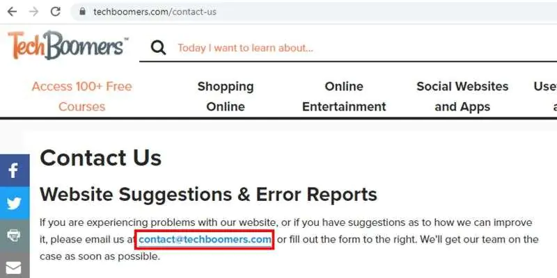 Browse Company Websites