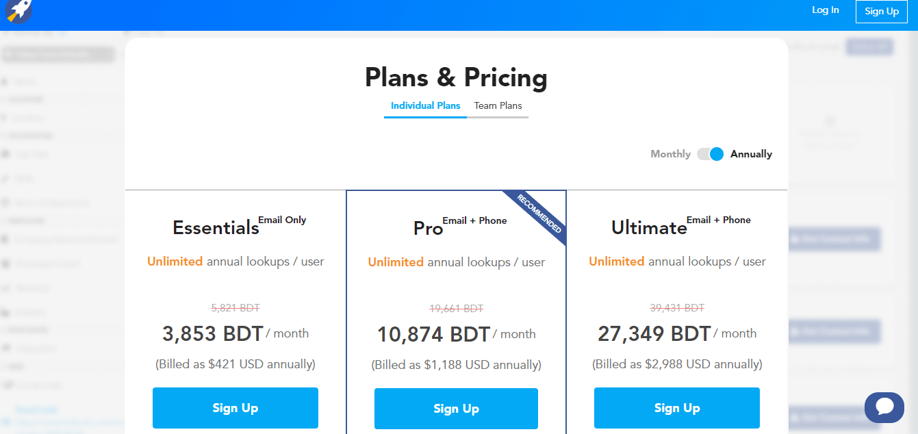 roketreach pricing