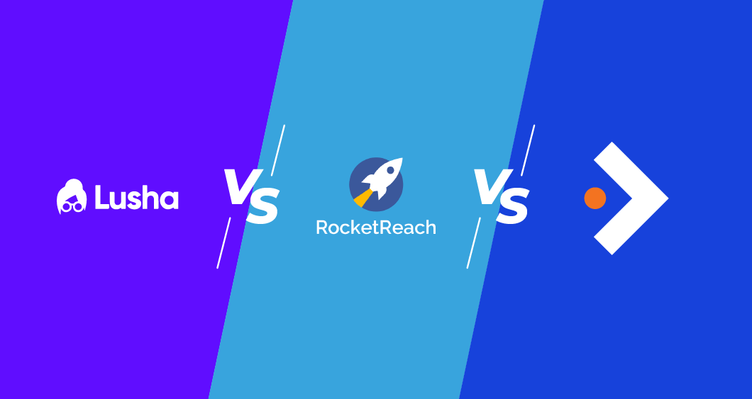 Lusha vs RocketReach vs Swordfish