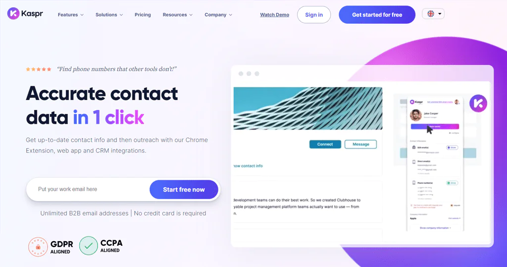 What is Kaspr.io