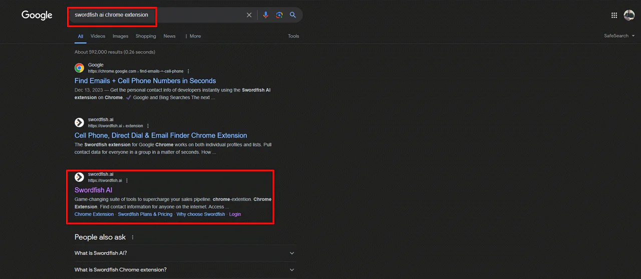 Search for the extension on Google.