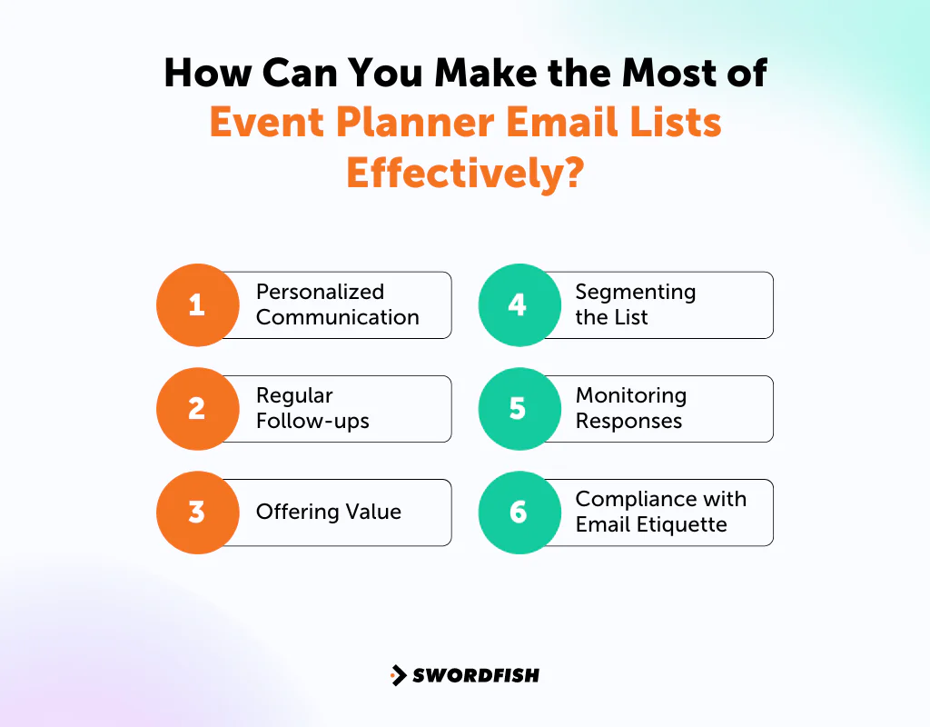 How Can You Make the Most of Event Planner Email Lists Effectively