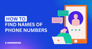 how to find names of phone numbers