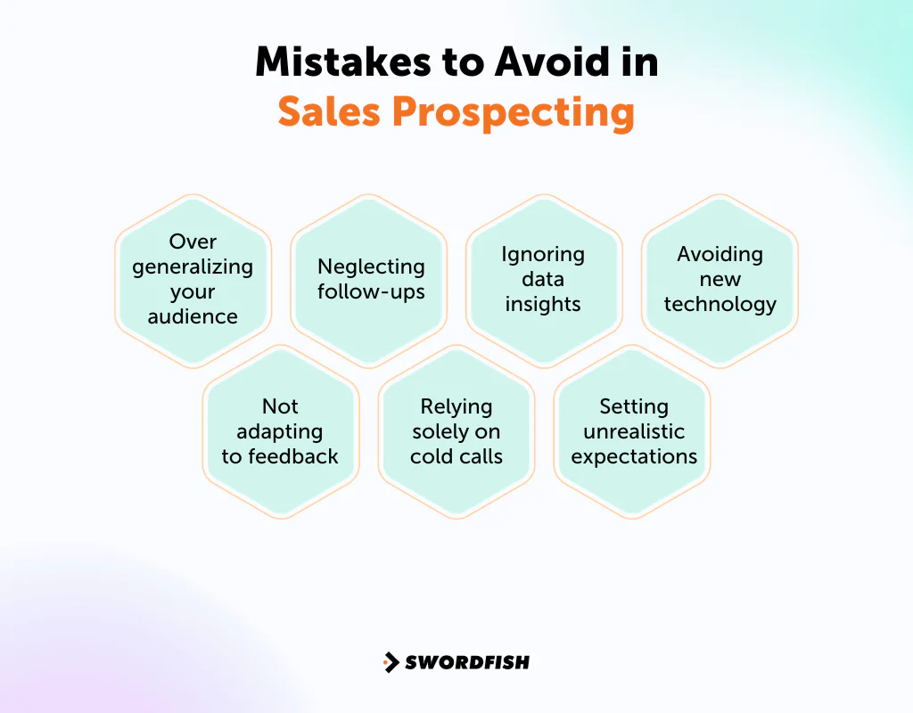 Mistakes to Avoid in Sales Prospecting