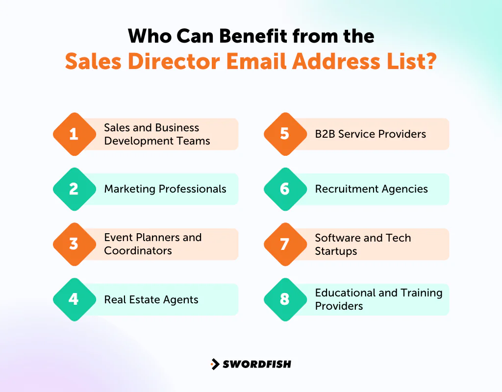 Who Can Benefit from the Sales Director Email Address List