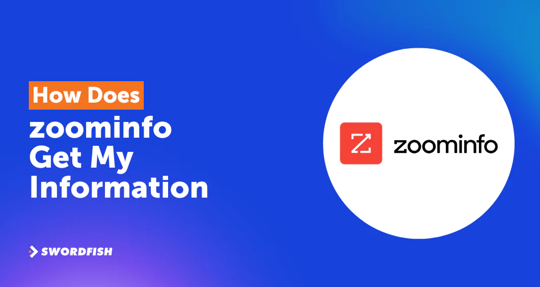 how does ZoomInfo get my information 