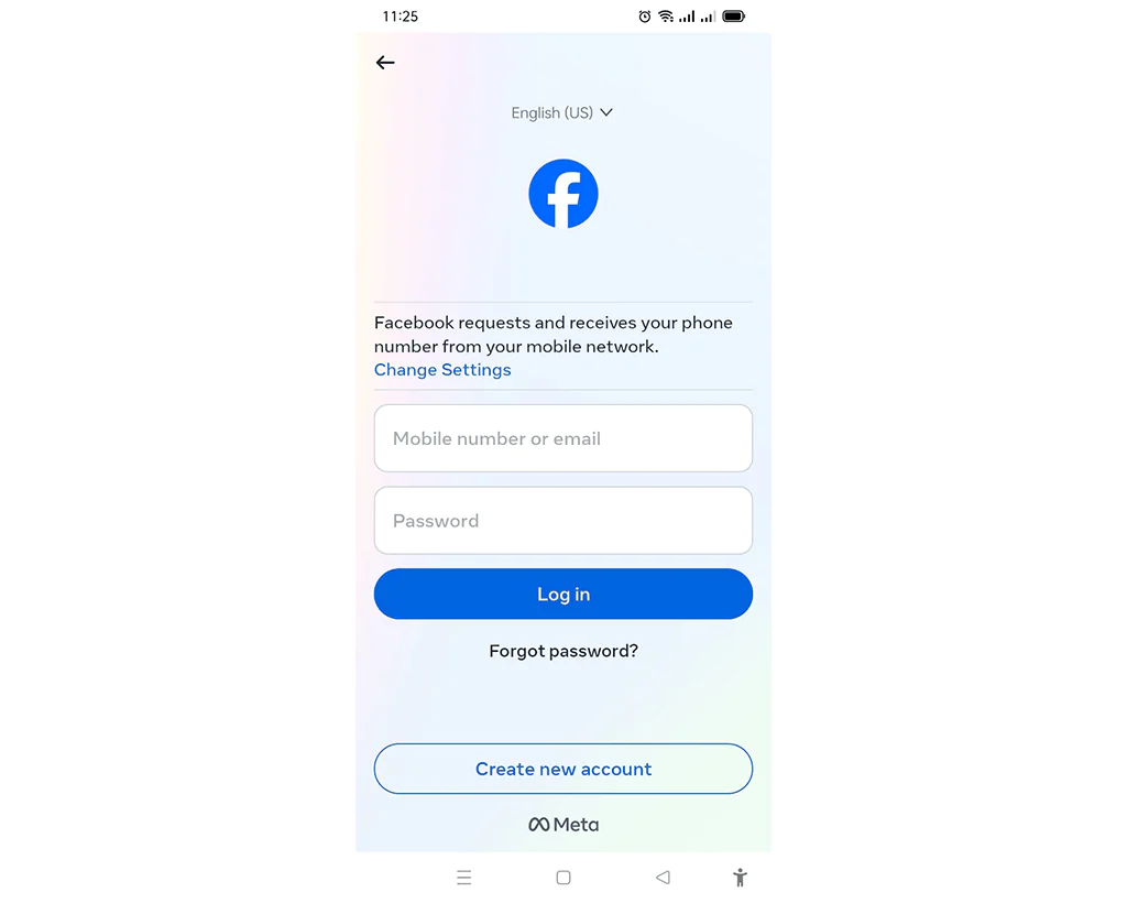 Log On Facebook 
