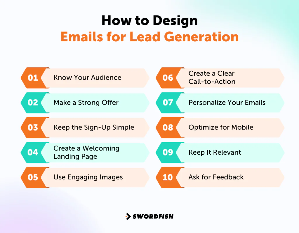 How to Design Emails for Lead Generation