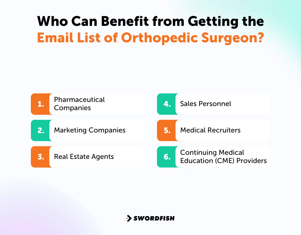 Who Can Benefit from Getting the Email List of Orthopedic Surgeon