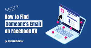 how to find someone's email on facebook