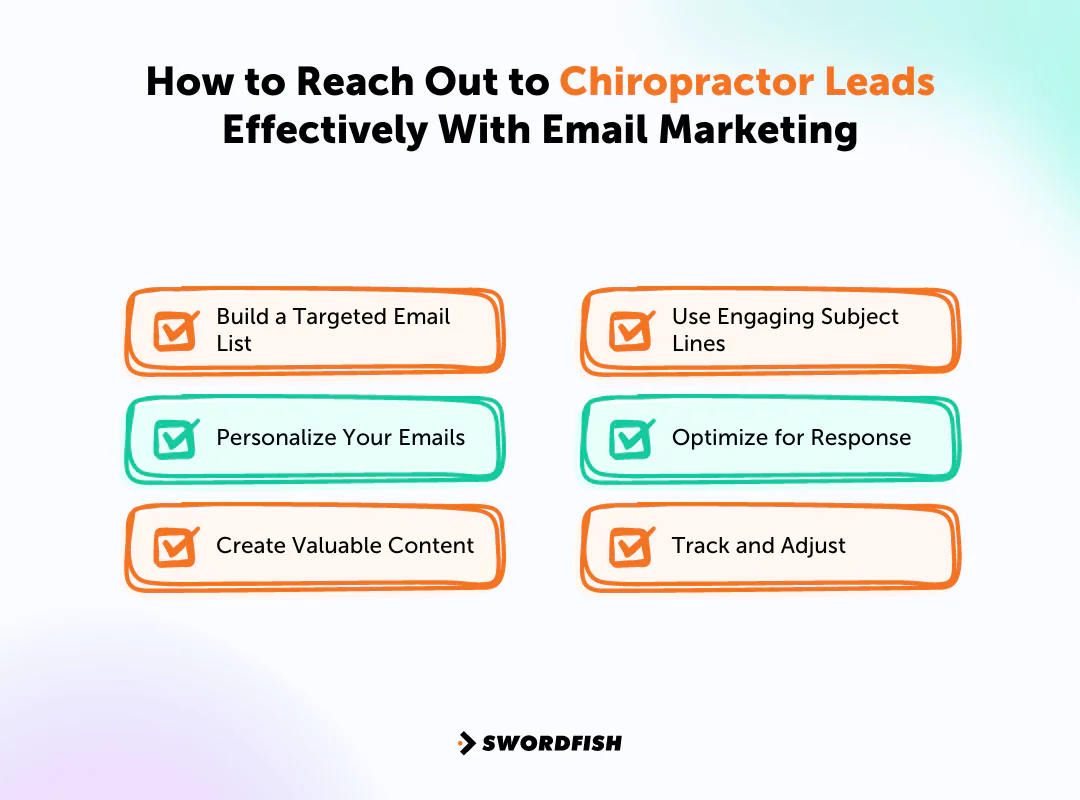 How to Reach Out to Chiropractor Leads Effectively With Email Marketing