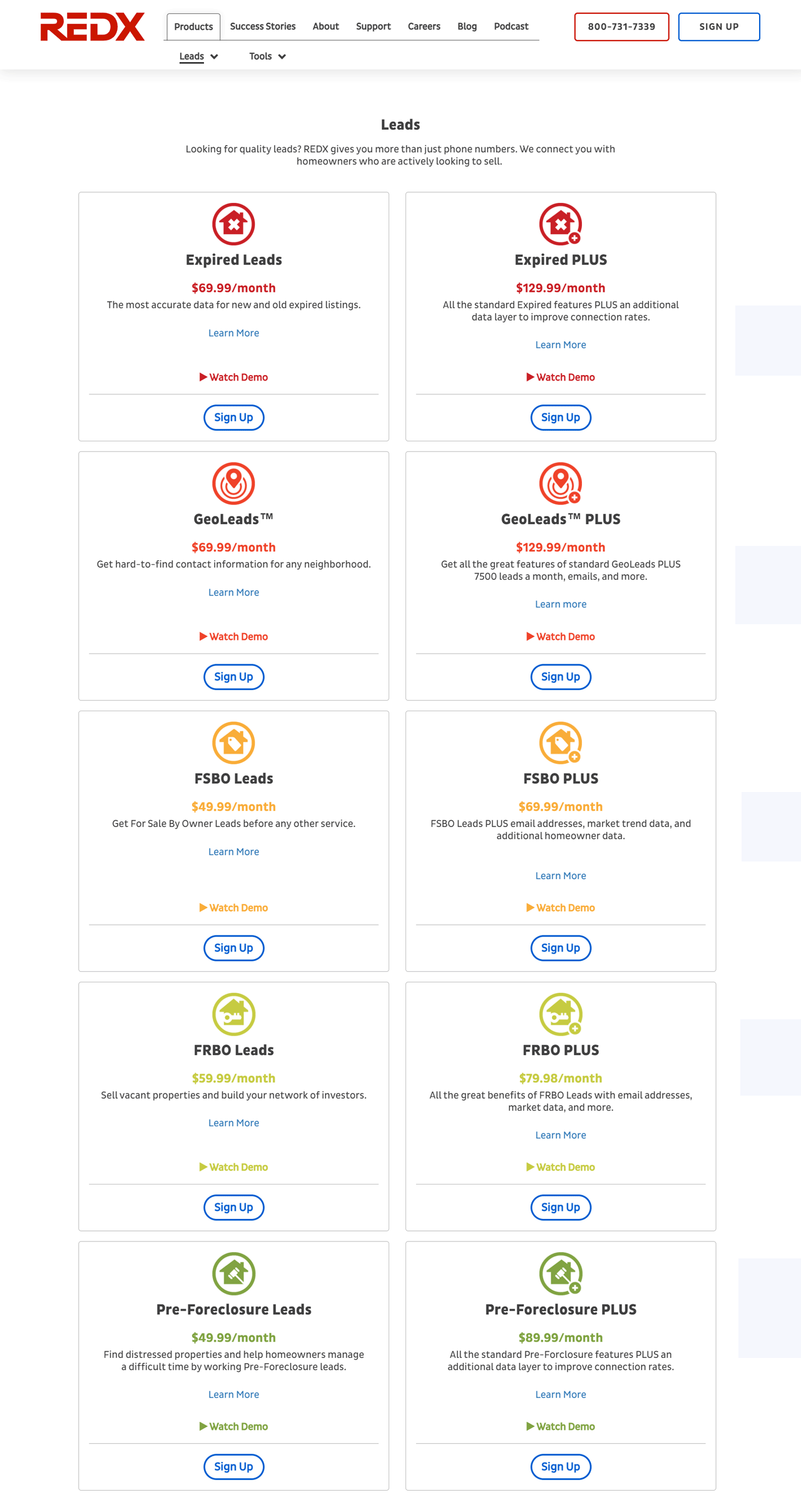 REDX Pricing