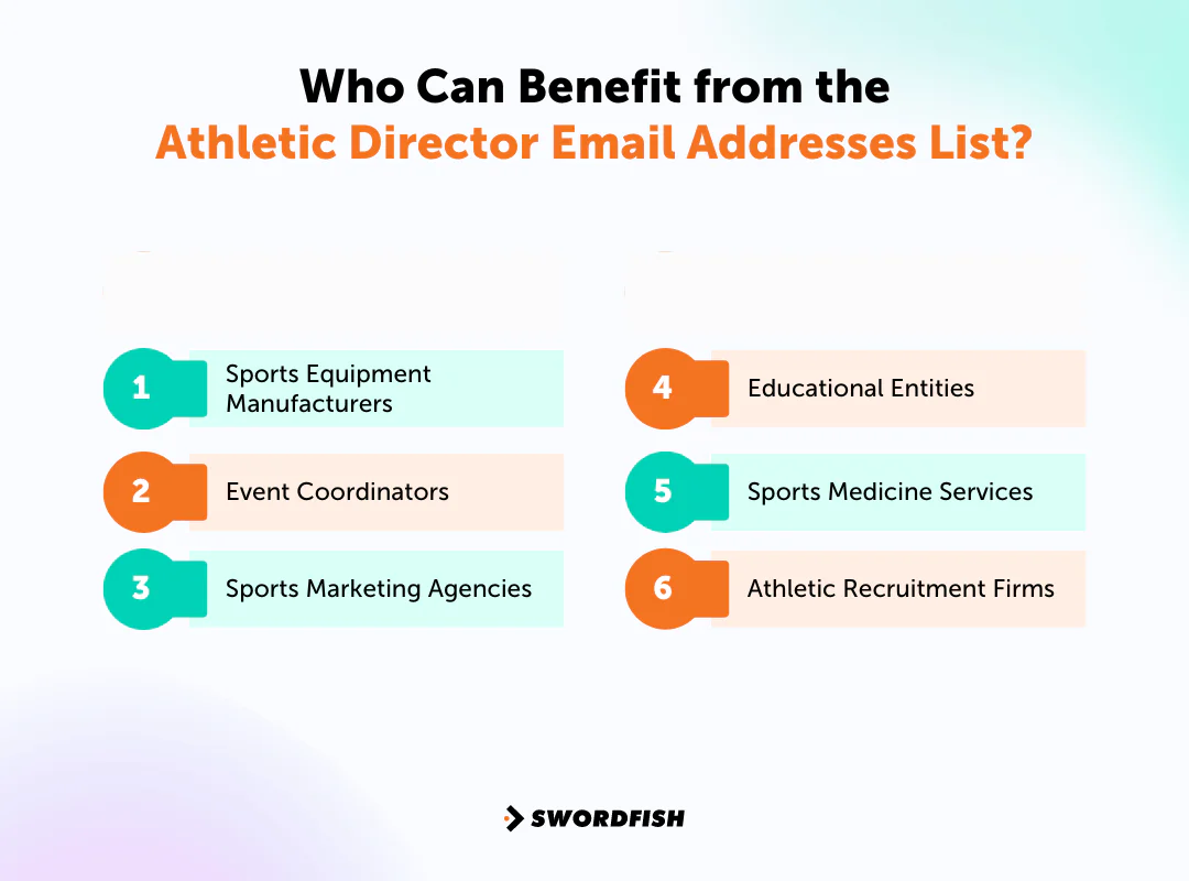 Who Can Benefit from the Athletic Director Email Addresses List