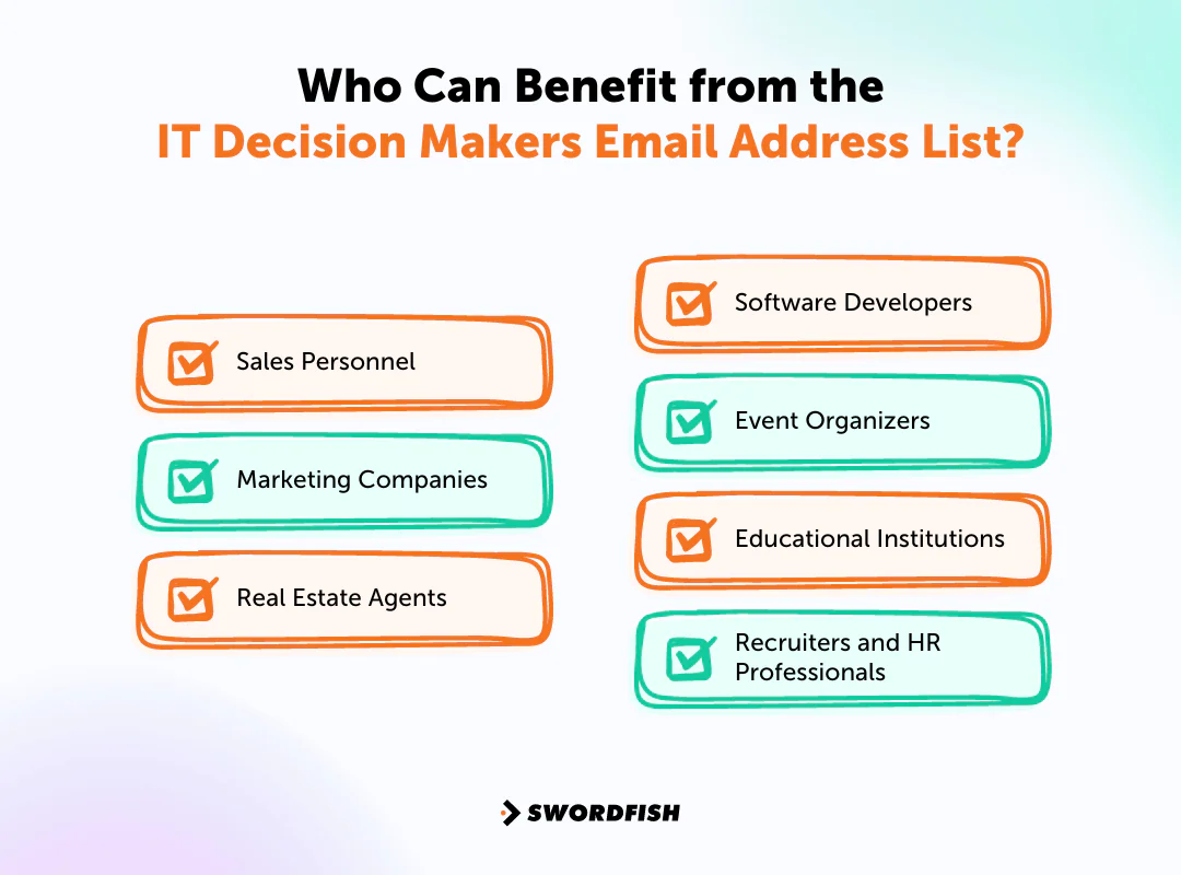 Who Can Benefit from the IT Decision Makers Email Address List