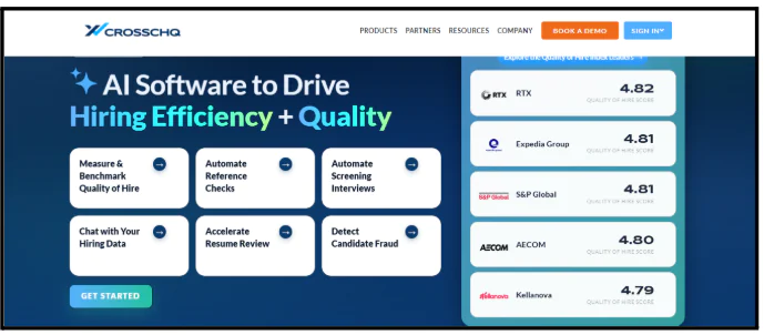 Crosschq recruiting software tool improving hiring decisions