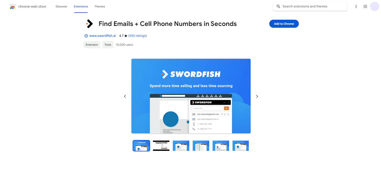 Swordfish-AI-Chrome-Extension