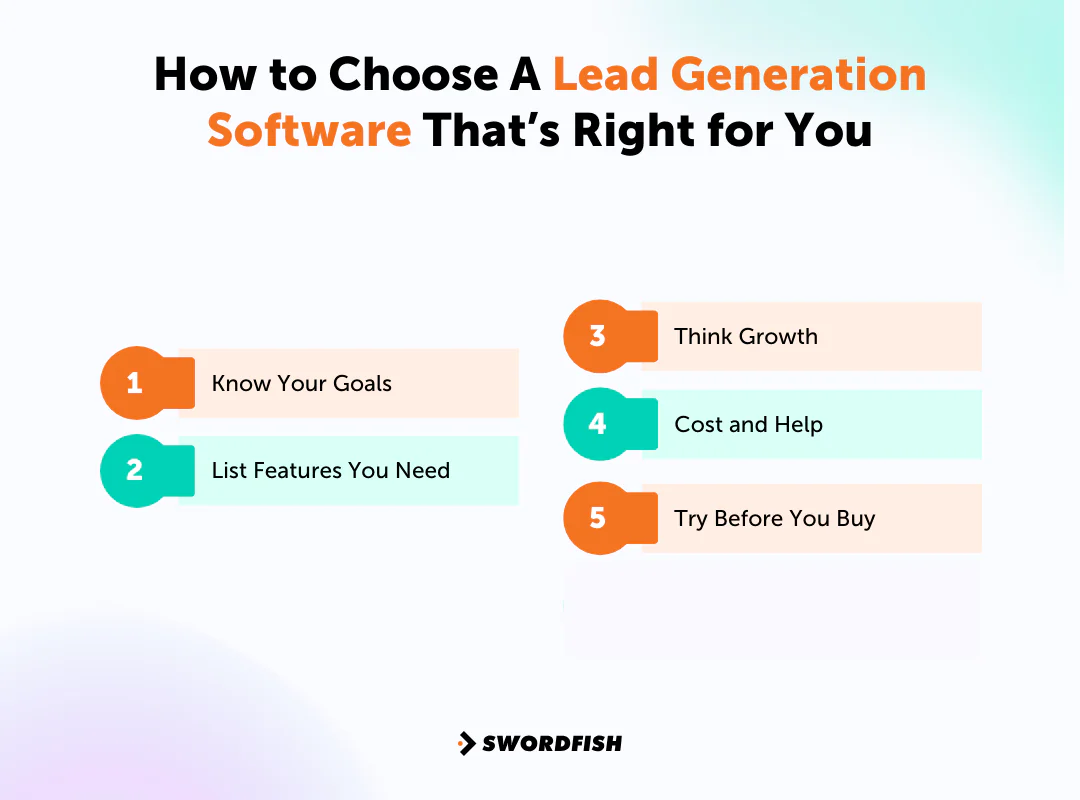 How to Choose A Lead Generation Software That&rsquo;s Right for You