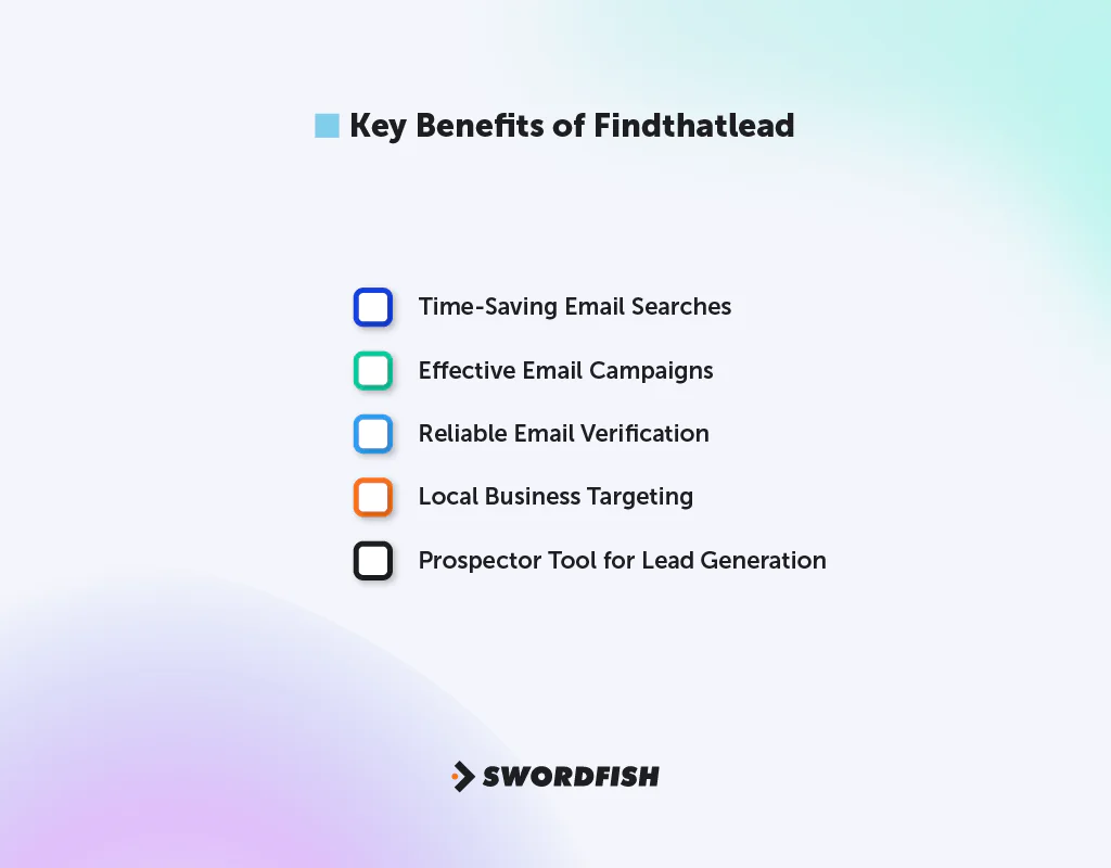 Benefits of Findthatlead