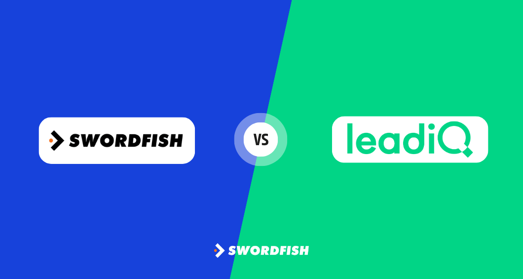 Swordfish vs LeadIQ
