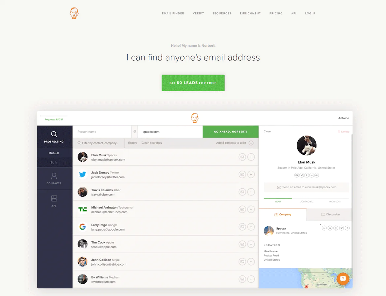 What is Voila Norbert