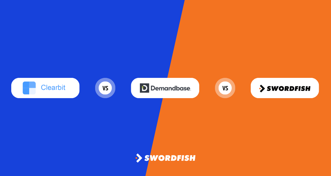 Clearbit vs Demandbase vs Swordfish AI