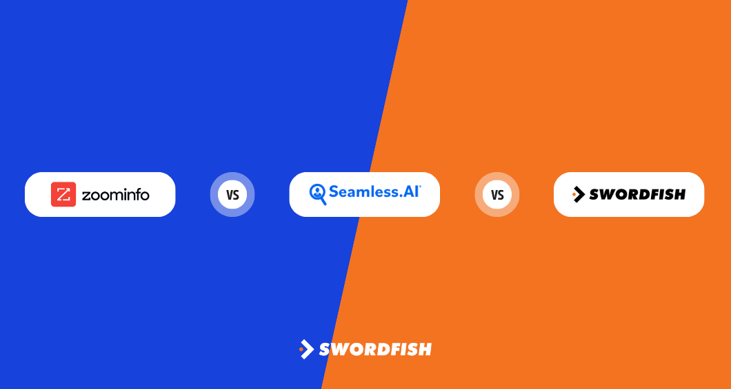 ZoomInfo vs Seamless AI vs Swordfish AI