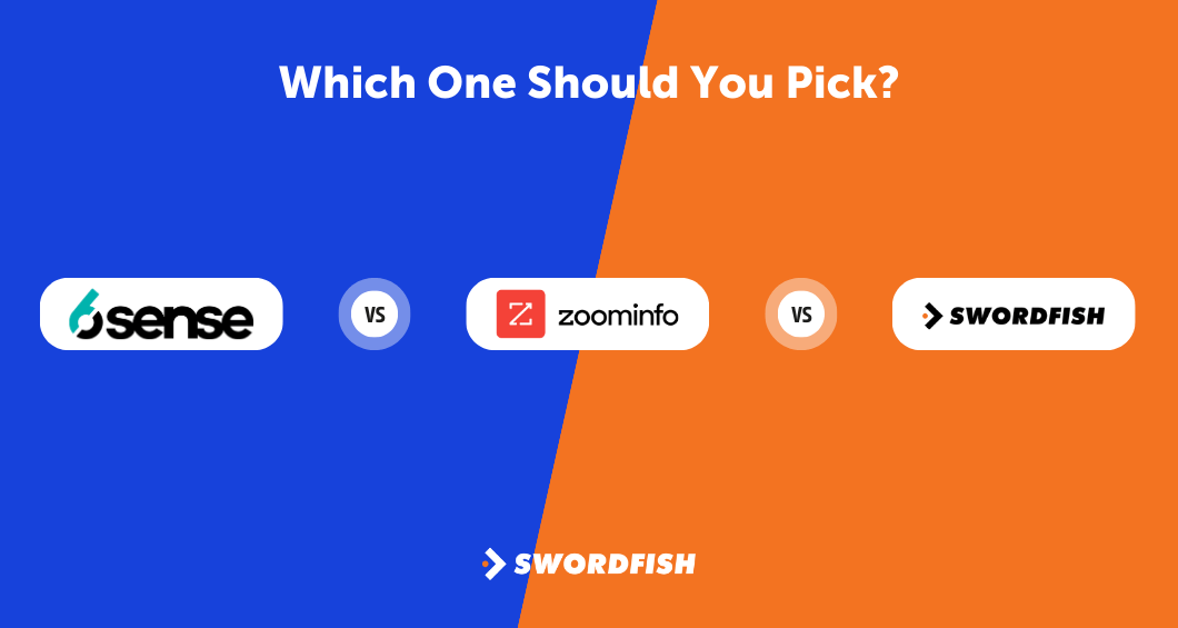 6sense vs ZoomInfo vs Swordfish