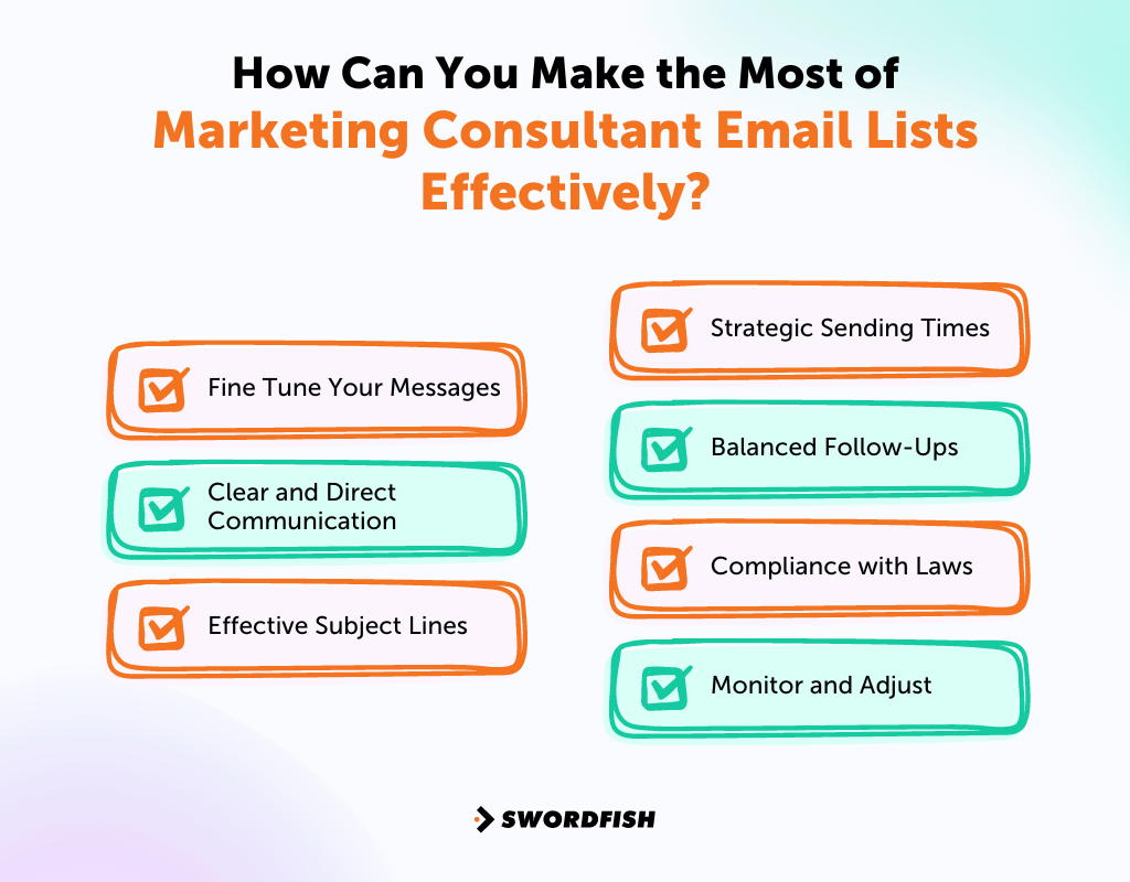 How Can You Make the Most of Marketing Consultant Email Lists Effectively