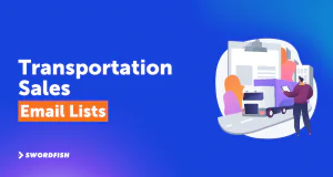 Transportation sales email list