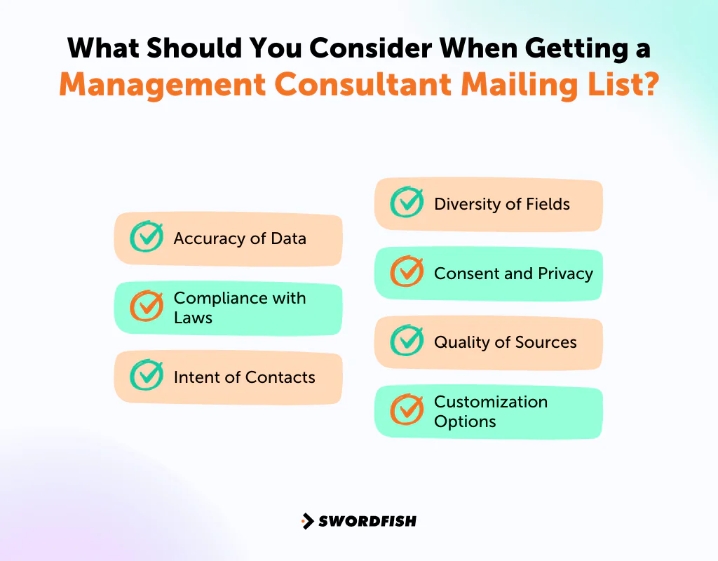 What Should You Consider When Getting a Management Consultants Mailing List