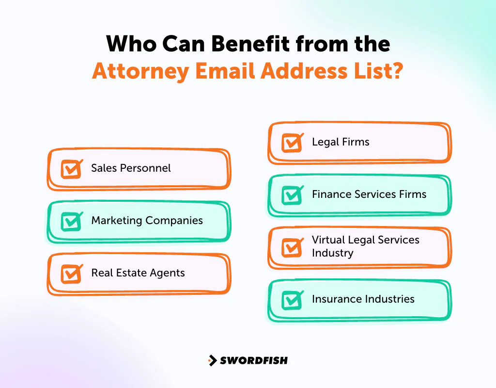 Who Can Benefit from the Attorney Email Address List