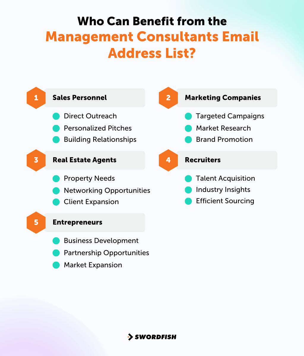 Who Can Benefit from the Management Consultants Email Address List