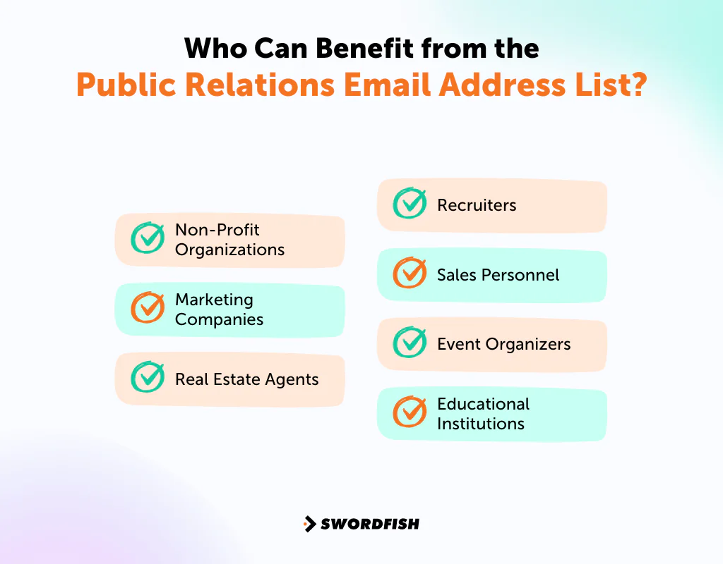 Who Can Benefit from the Public Relations Email Address List